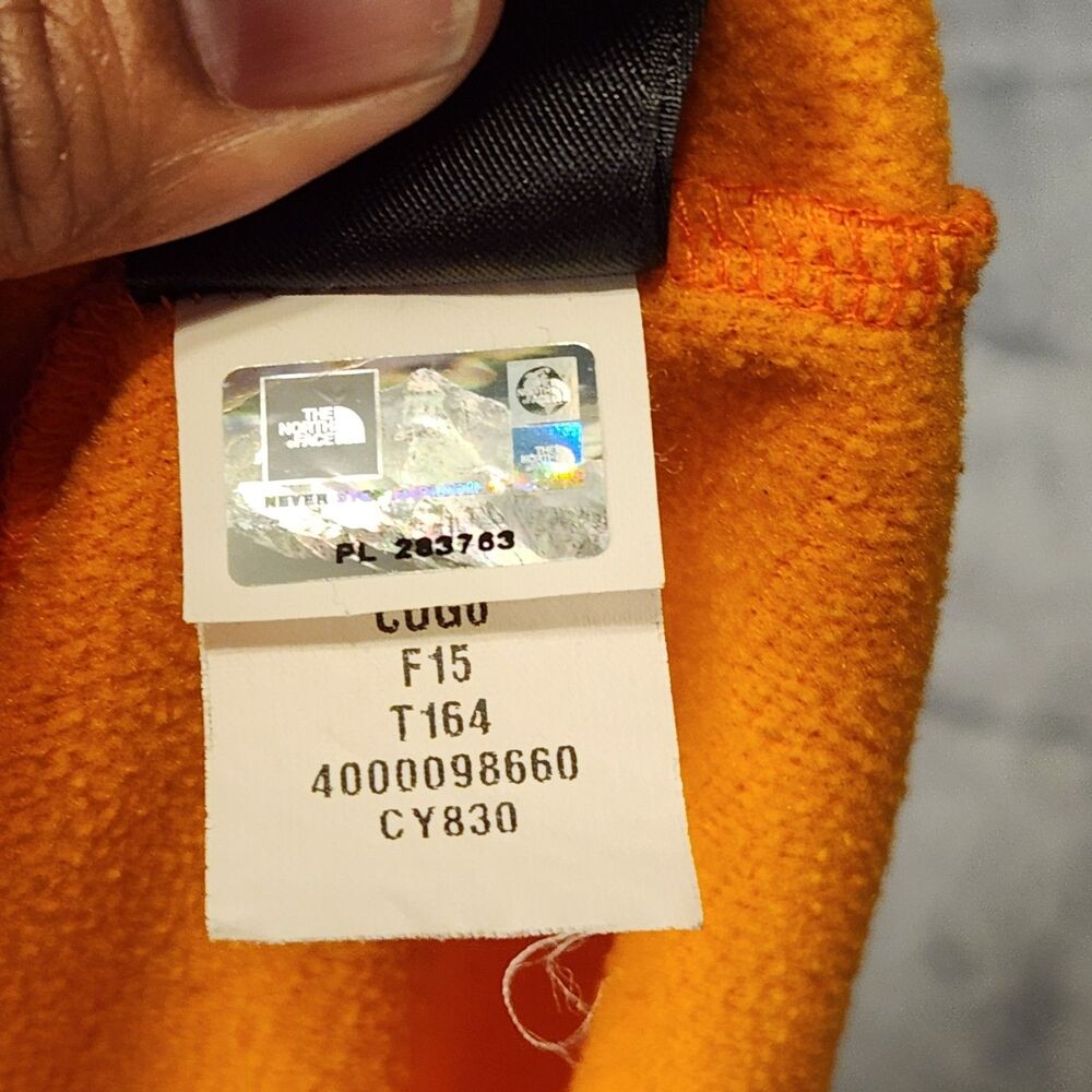 The North Face Canyonlands 1/2 Zip Fleece Pullover Men's [Insert Size] Orange Ja - Picture 8 of 13